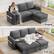 L-Shaped Pull Out Sofa
