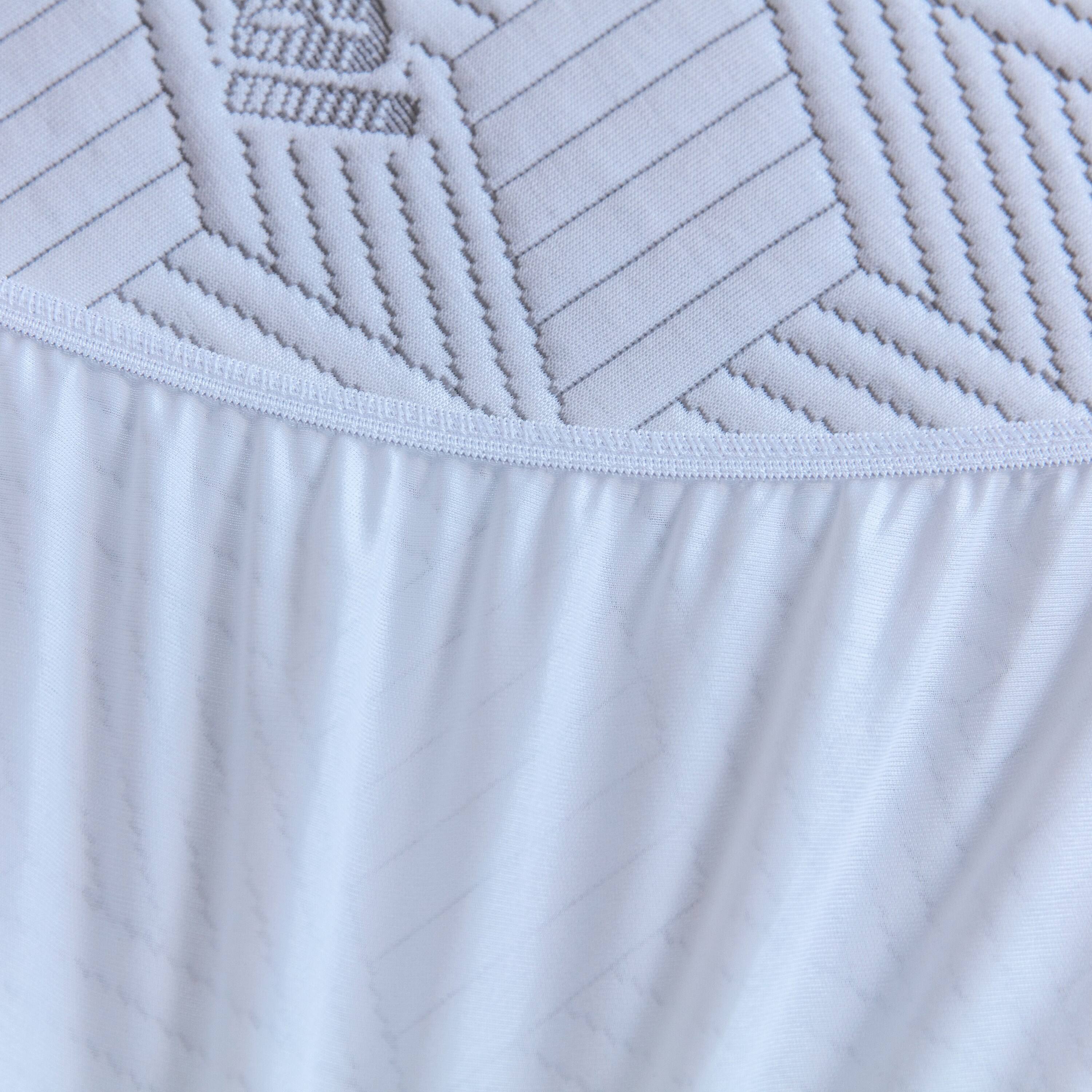 Alt View 3. Bibb Home - Bibb Home Charcoal Bamboo Infused Waterproof Mattress Pad - Standard.