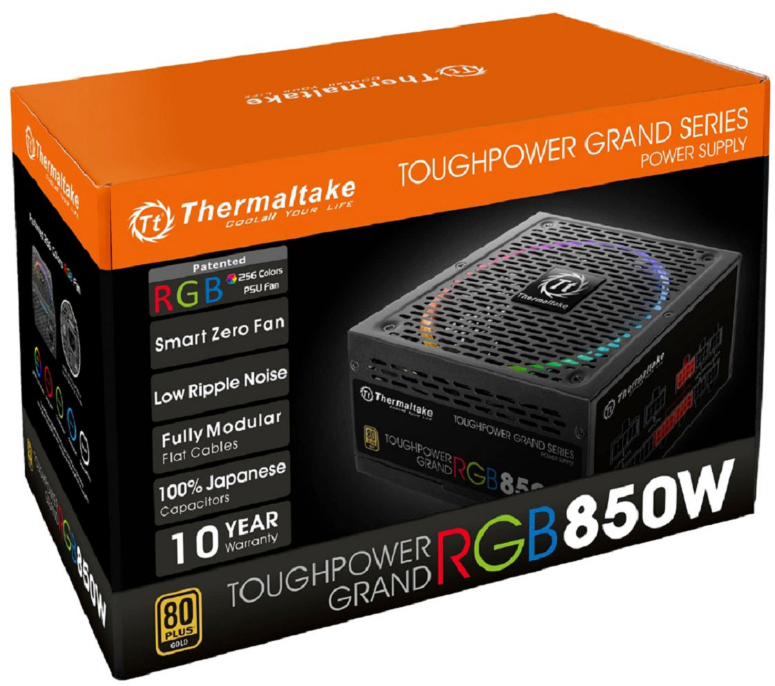 Best Buy: Thermaltake ToughPower Grand RGB 850W ATX12V 2.4