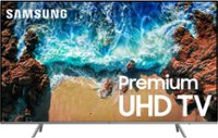 Front Zoom. Samsung - 82" Class - LED - NU8000 Series - 2160p - Smart - 4K UHD TV with HDR.
