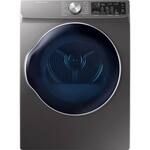 Samsung - 4.0 Cu. Ft. 12-Cycle Electric Dryer - Inox Gray - Front_Standard