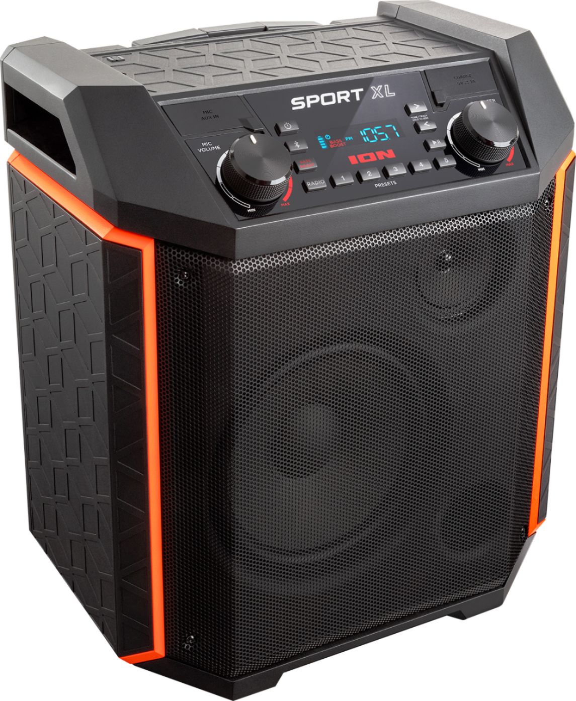 sektor fornuft ægtemand Best Buy: ION Audio Tailgater Sport XL Portable Bluetooth Speaker  Orange/Black SPORTXL