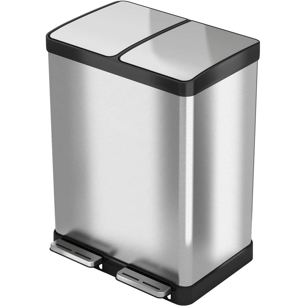 Customer Reviews: Premium iTouchless SoftStep 15.9-Gal. Trash Can ...