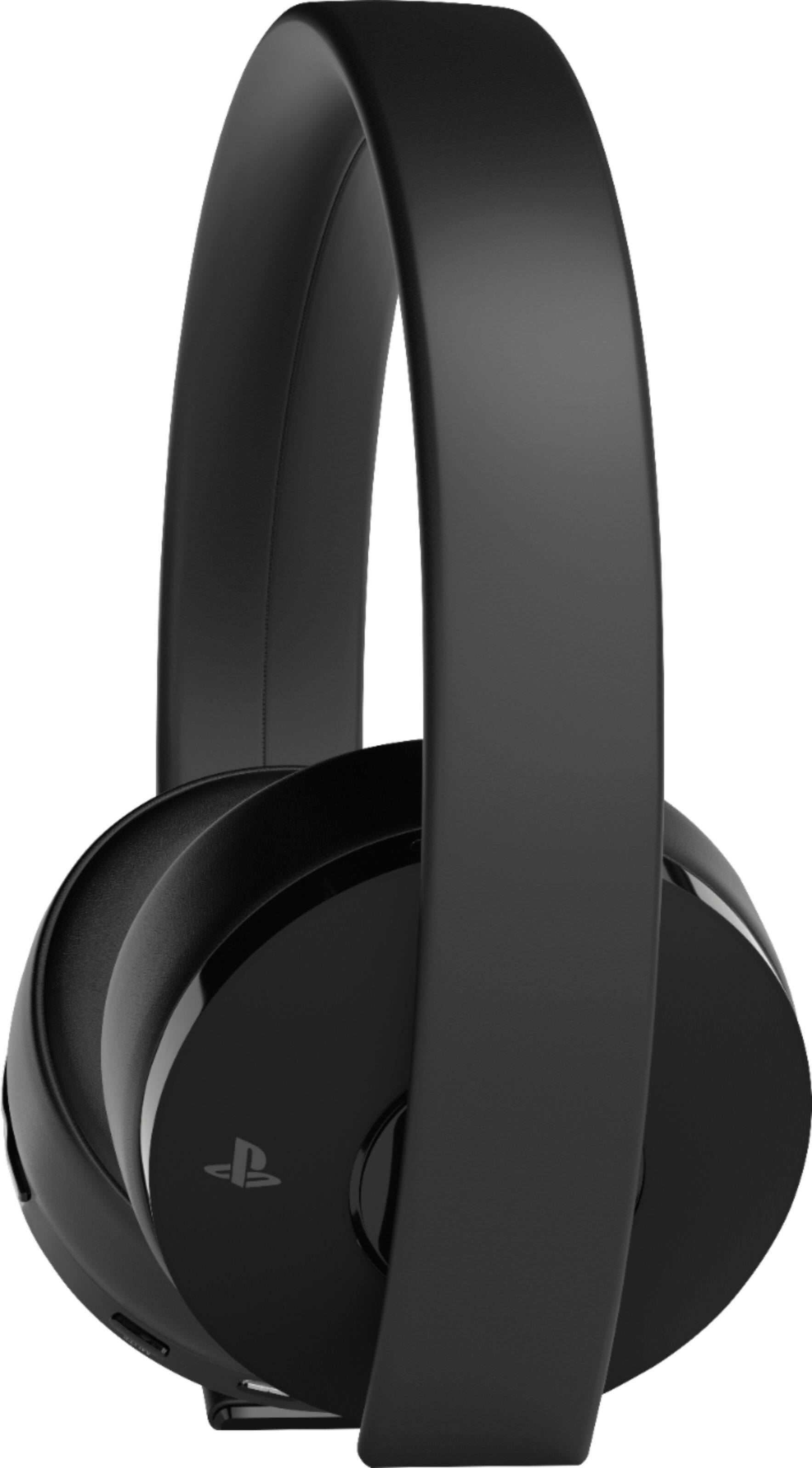 Alt View 12. Sony - Gold Wireless Stereo Headset - Black.