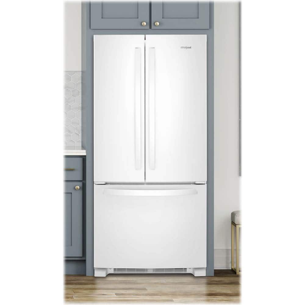Alt View 17. Whirlpool - 22.1 Cu. Ft. French Door Refrigerator - White.
