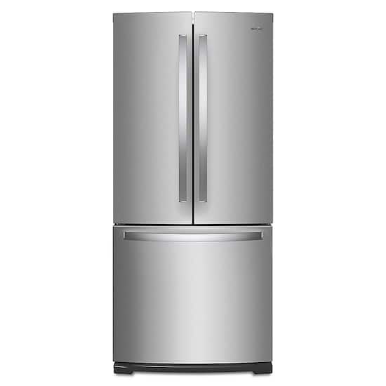 Whirlpool 19 7 Cu Ft French Door Refrigerator Stainless Steel Wrf560smhz Best Buy