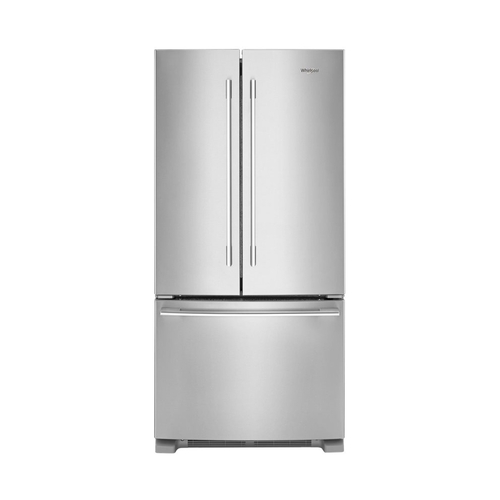 Whirlpool - 22.1 Cu. Ft. French Door Refrigerator - Fingerprint Resistant Stainless Steel