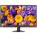 Front. Lenovo - ThinkVision E24-10 23.8" IPS LED FHD Monitor (VGA, DisplayPort) - Raven Black.