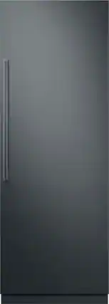 Front. Dacor - Contemporary Style Panel Kit for 30" Refrigerator or Freezer Column, Right - Graphite.