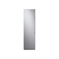 Dacor - Pro Style Left Hinge Door Panel for Freezers and Refrigerators - Silver stainless steel - Front_Zoom
