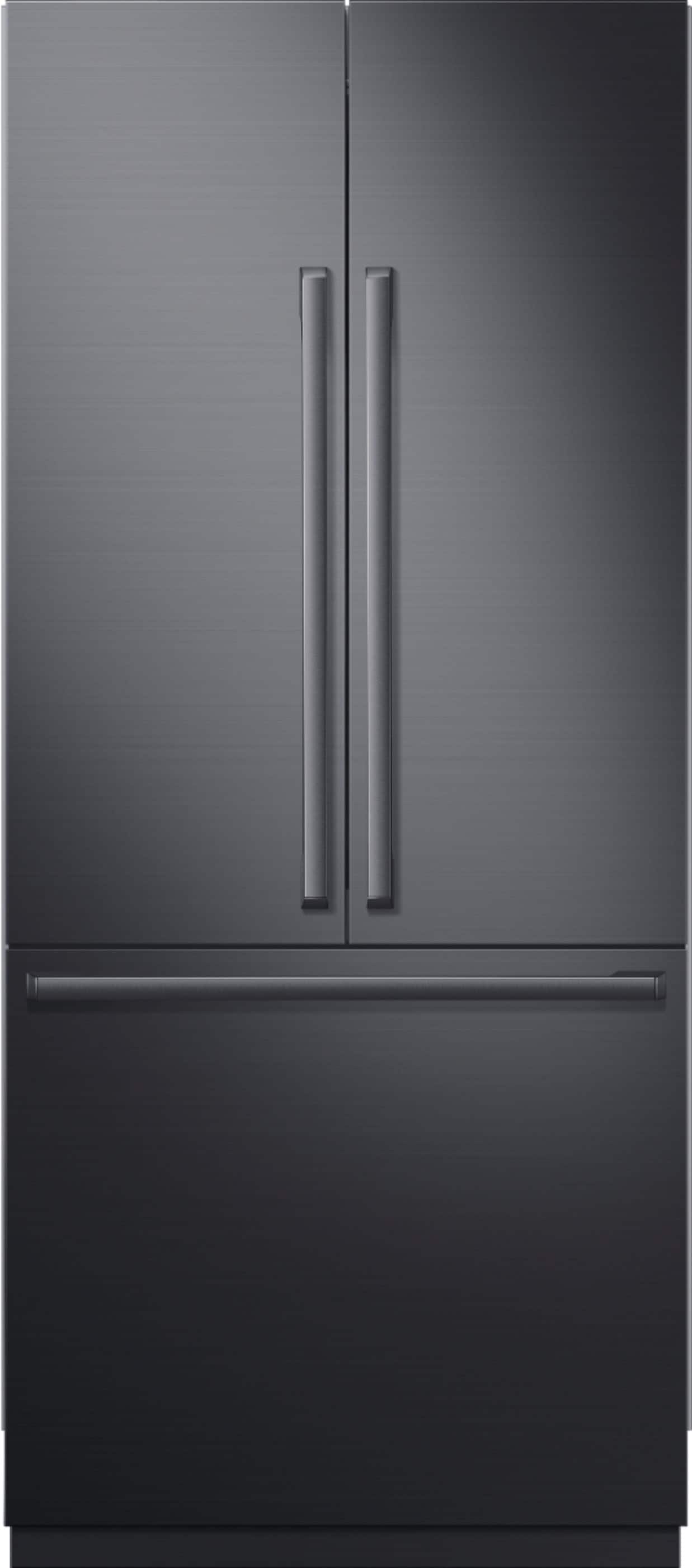 Front. Dacor - Contemporary Style Panel Kit for 36" Built-in French Door Refrigerator - Graphite.