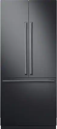Front. Dacor - Contemporary Style Panel Kit for 36" Built-in French Door Refrigerator - Graphite.