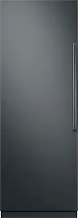 Front. Dacor - Contemporary Style Panel Kit for 30" Refrigerator or Freezer Column, Left - Graphite.