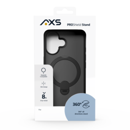 AXS - Biogenic - PROShield MagSafe Case with Kickstand for Apple iPhone 17 - Smoke