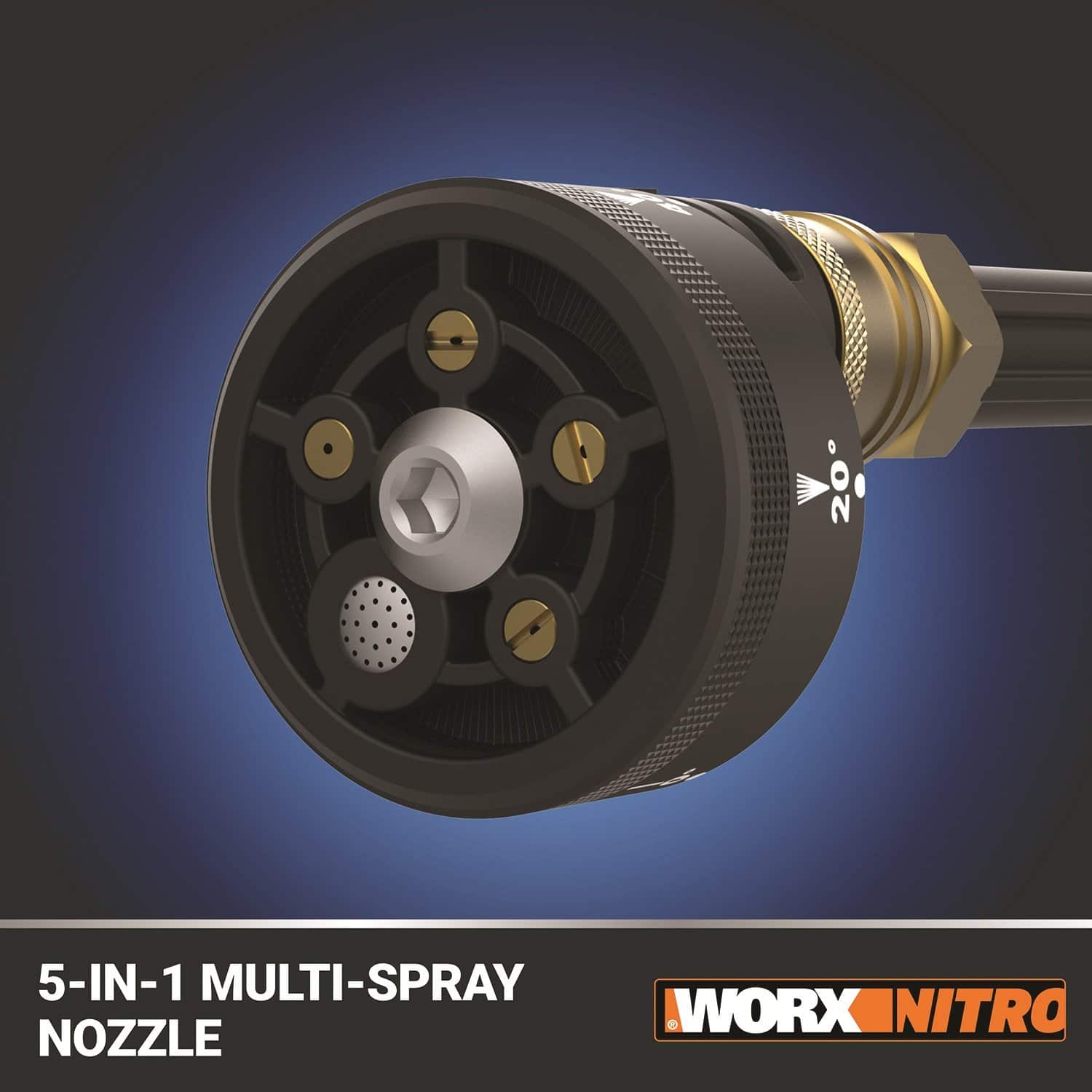 5-IN-1 MULTI-SPRAY WORX NITRO NOZZLE