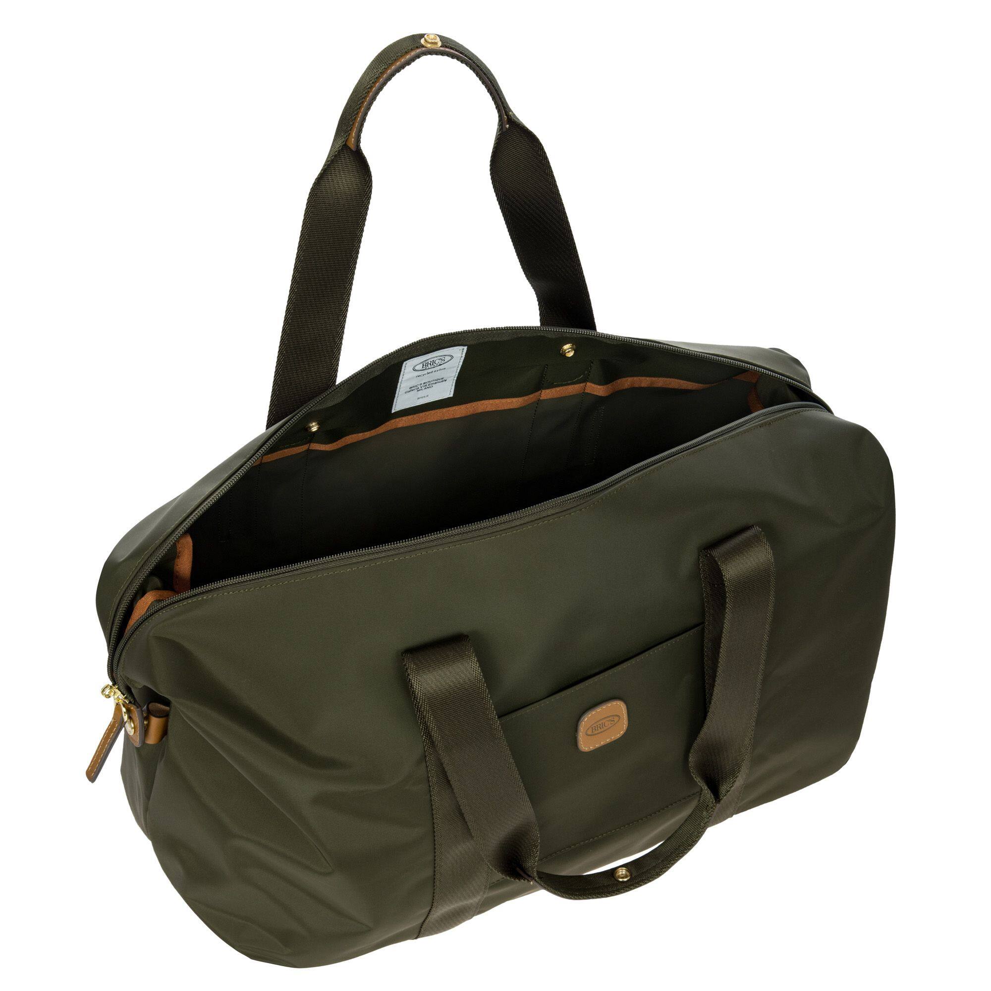 Alt View 1. Bric's - X-travel 18'' Folding Duffle - Olive.