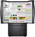 Alt View 2. Samsung - 22.5 cu. ft. Counter Depth French Door Fingerprint Resistant Refrigerator with CoolSelect Pantry - Black stainless steel.