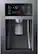 Alt View 4. Samsung - 22.5 cu. ft. Counter Depth French Door Fingerprint Resistant Refrigerator with CoolSelect Pantry - Black stainless steel.