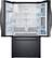 Alt View 4. Samsung - 27.8 cu. ft. French Door Refrigerator with Food ShowCase and Thru-the-Door Ice and Water.