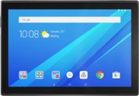 Front Zoom. Lenovo - Tab4 10 - 10.1" - Tablet - 32GB - Slate Black.