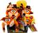 Front. Kidrobot - Crash Bandicoot Phunny 8" Plush Toy - Styles May Vary.