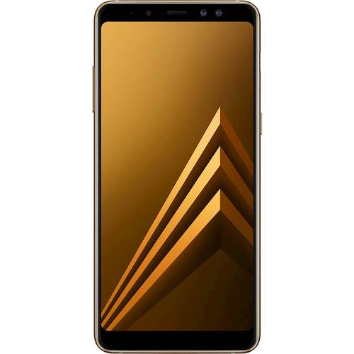  Samsung - Galaxy A8+ 4G LTE with 32GB Memory Cell Phone (Unlocked) - Gold