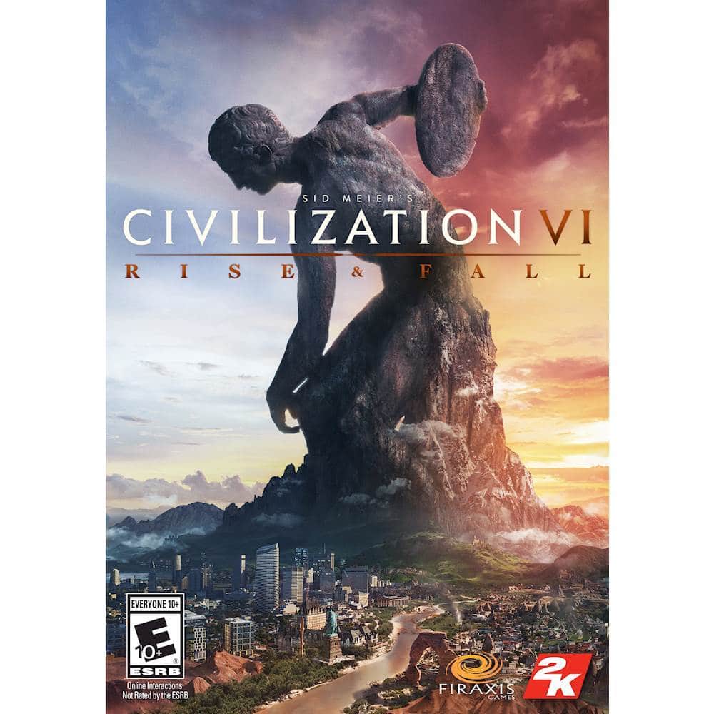 Front. 2K - Sid Meier's Civilization® VI: Rise and Fall.