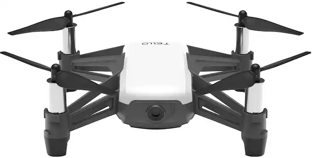 Front. Ryze Tech - Geek Squad Certified Refurbished Tello Quadcopter - White And Black.