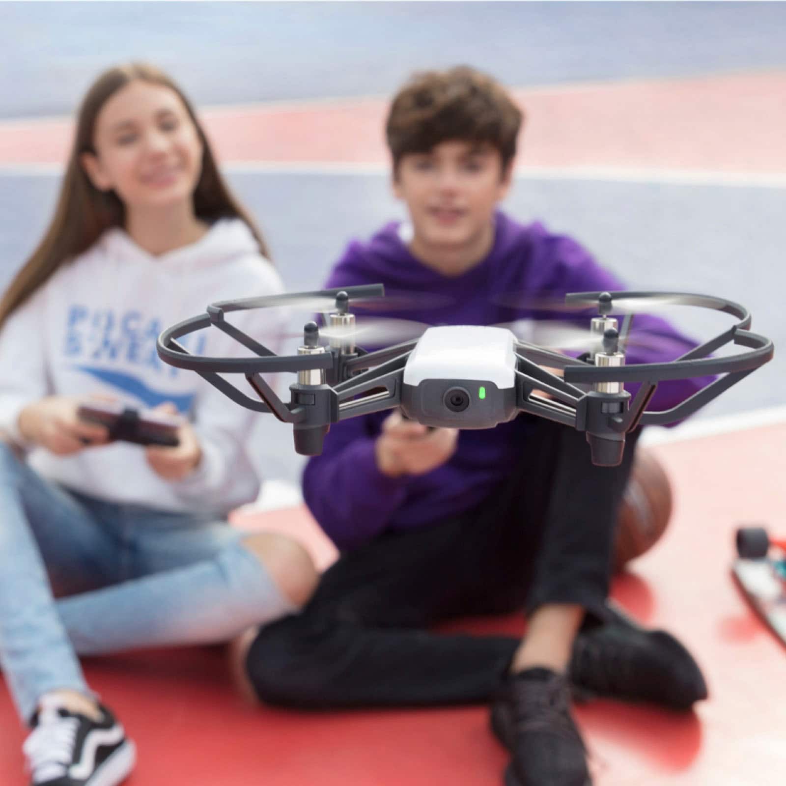 Alt View 11. Ryze Tech - Geek Squad Certified Refurbished Tello Quadcopter - White And Black.