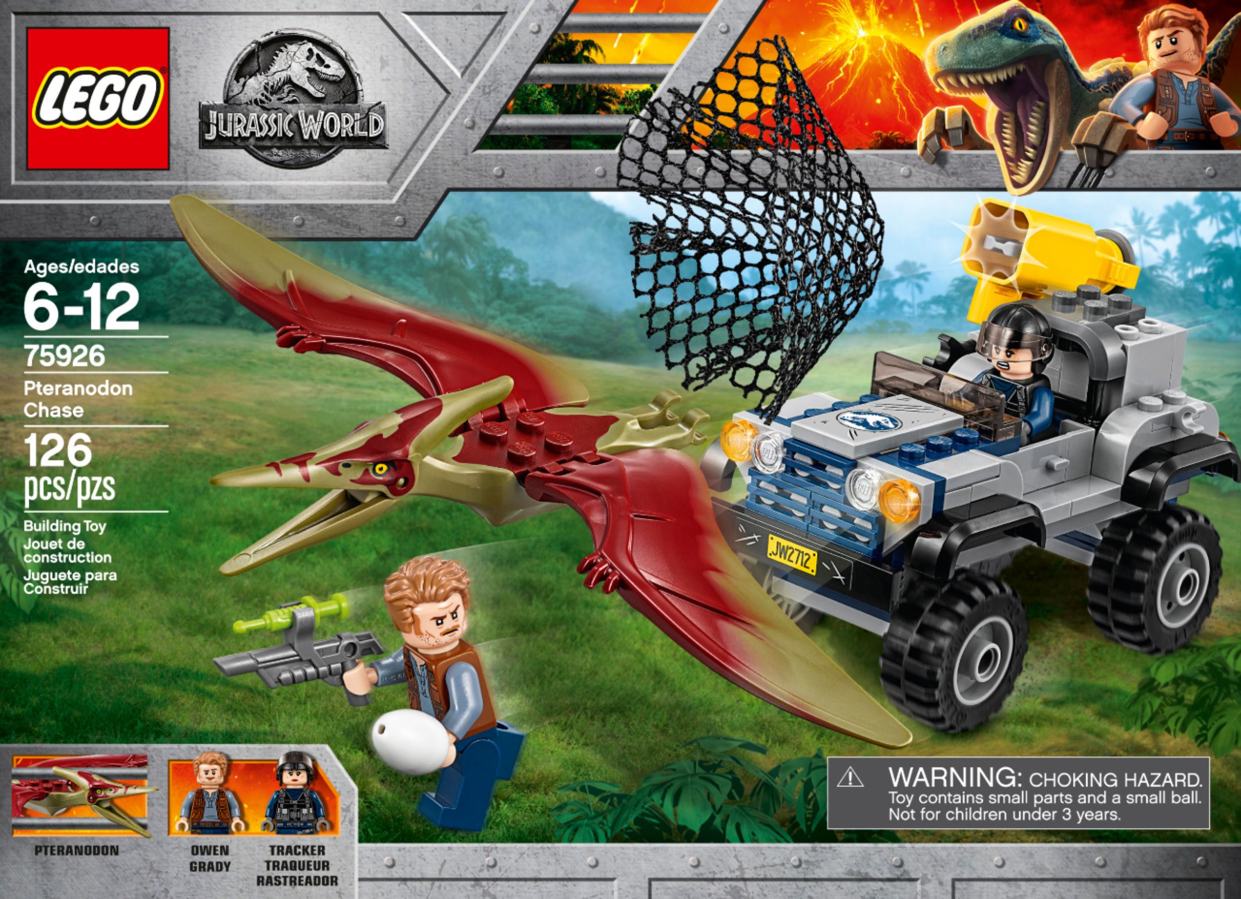 LEGO Jurassic World Pteranodon Chase 75926 6212600 -
