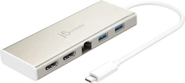 j5create - USB-C Dual HDMI Mini Dock - Front_Zoom