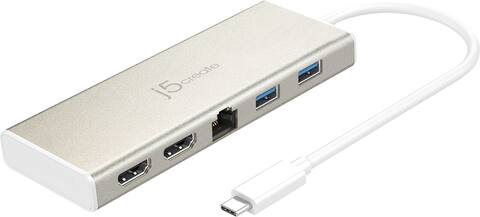 Hub USB-C J5create - 7 Em 1 Com Carregamento 60W