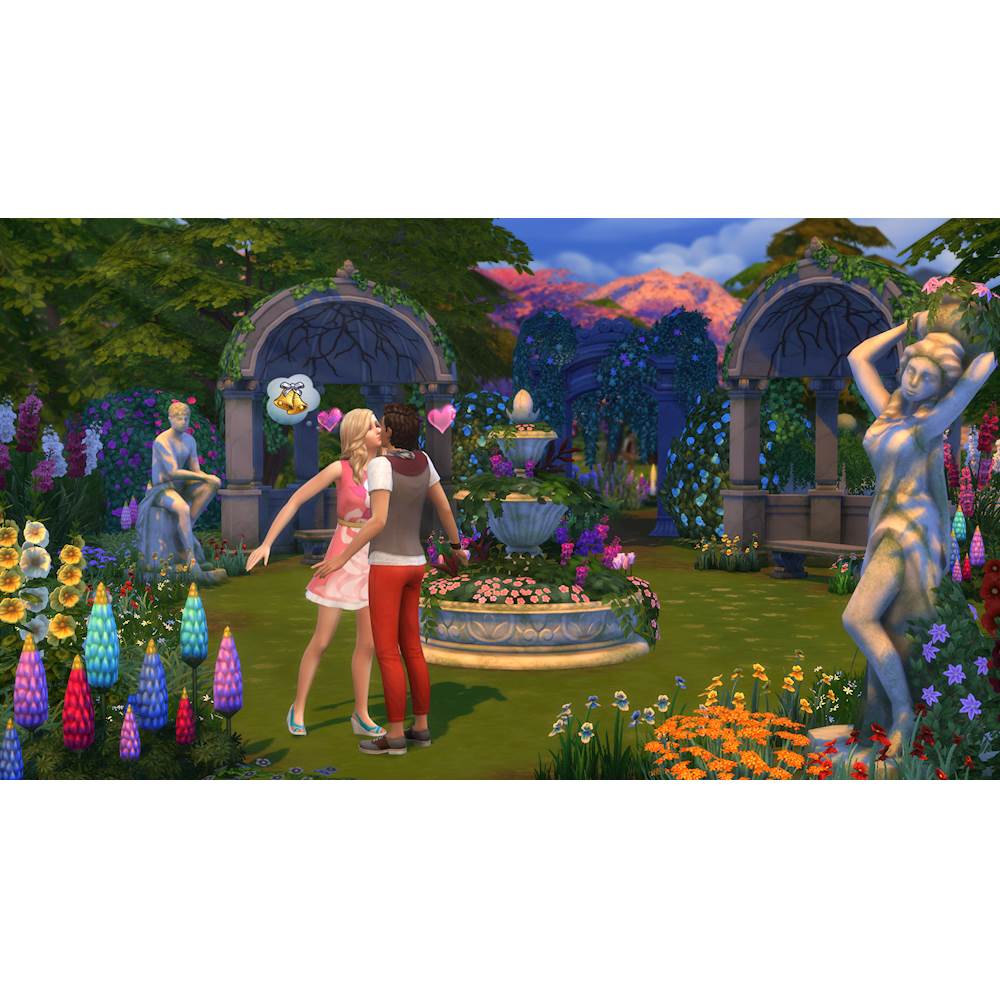 Best Buy The Sims 4 Romantic Garden Stuff Playstation 4 Digital Digital Item
