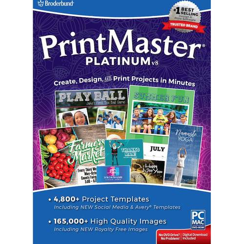 Encore - PrintMaster v8 Platinum - Mac, Windows