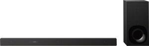 Sony - 3.1 Ch Hi-Res Sound Bar with Wireless Subwoofer - Black - Front_Zoom