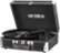 Front Zoom. Victrola - Bluetooth Stereo Turntable - Black.