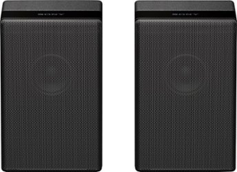 Sony - Wireless Rear Channel Speakers (Pair) - Black - Front_Zoom