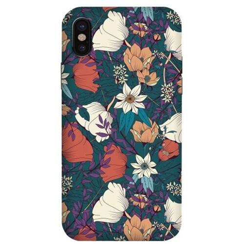 Front. ArtsCase - StrongFit Designers Case for Apple® iPhone® X and XS - Botanical Pattern.