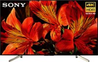 Front Zoom. Sony - 75" Class - LED - X850F Series - 2160p - Smart - 4K UHD TV with HDR.