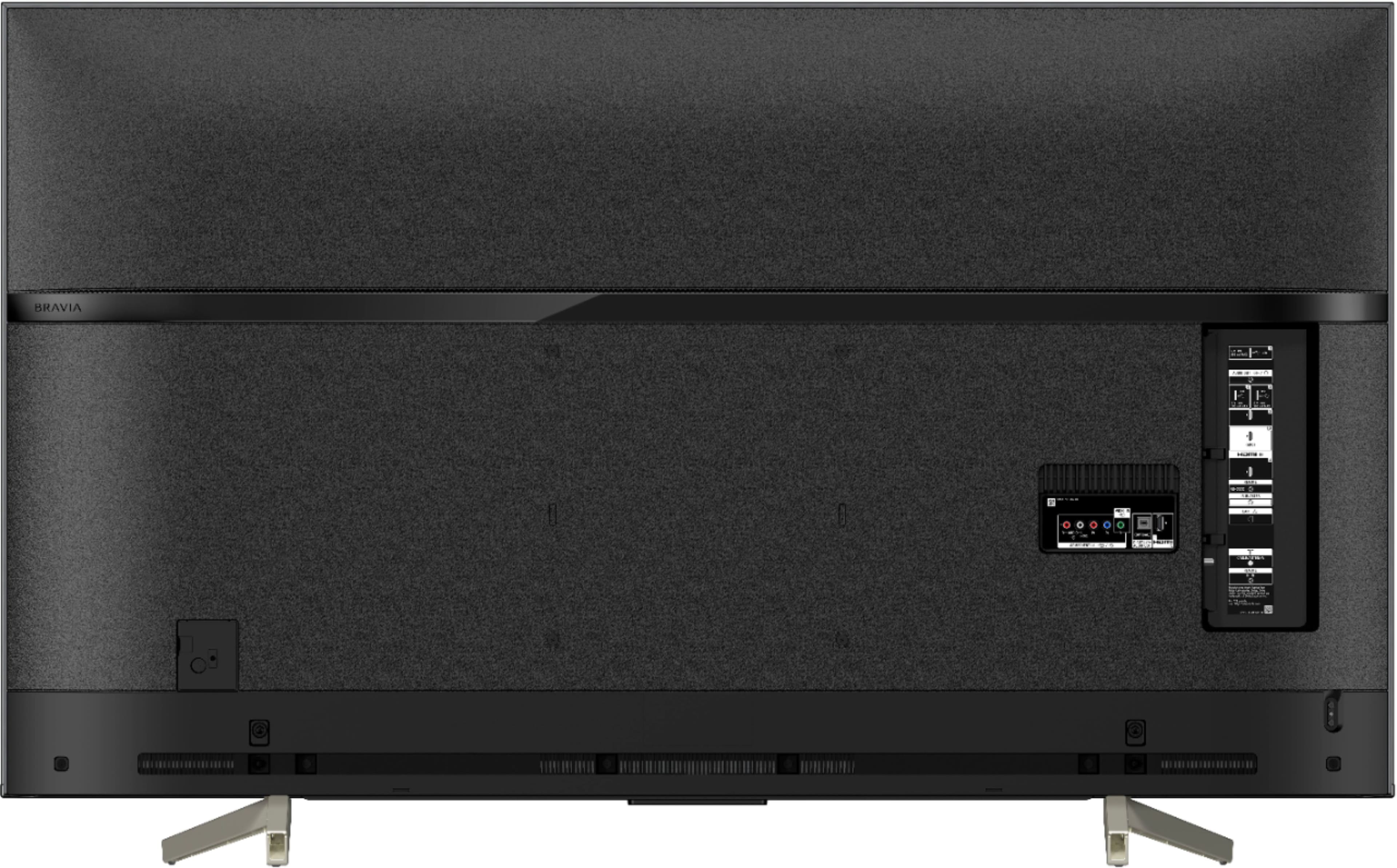 Back. Sony - 65" Class - LED - X850F Series - 2160p - Smart - 4K UHD TV with HDR.
