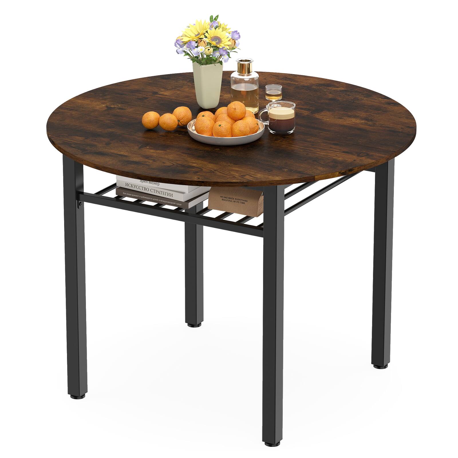 Rustic Brown + Black