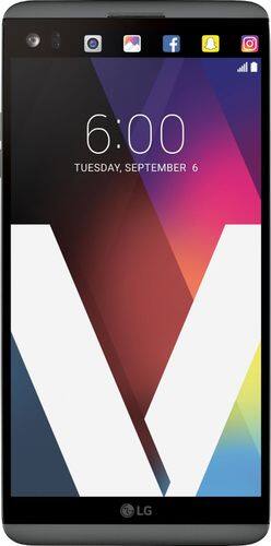 LG - Geek Squad Certified Refurbished V20 4G LTE with 64GB Memory Cell Phone (Unlocked) - Titan-Front_Standard 