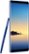 Angle Zoom. Samsung - Geek Squad Certified Refurbished Galaxy Note8 4G LTE with 64GB Memory Cell Phone (Unlocked) - Deepsea Blue.
