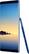 Left. Samsung - Geek Squad Certified Refurbished Galaxy Note8 4G LTE with 64GB Memory Cell Phone (Unlocked) - Deepsea Blue.