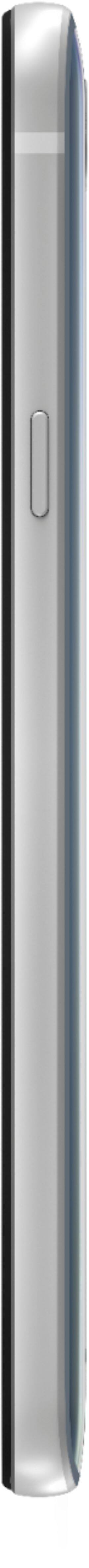 Alt View 1. LG - Geek Squad Certified Refurbished Q6 4G LTE with 32GB Memory Cell Phone (Unlocked) - Platinum.