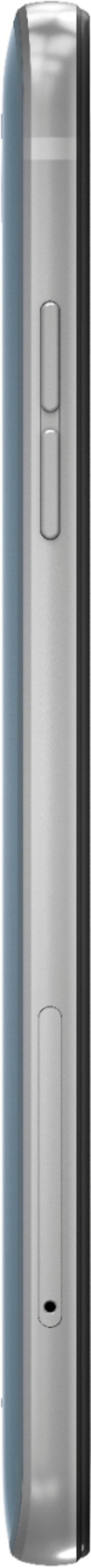 Alt View 2. LG - Geek Squad Certified Refurbished Q6 4G LTE with 32GB Memory Cell Phone (Unlocked) - Platinum.