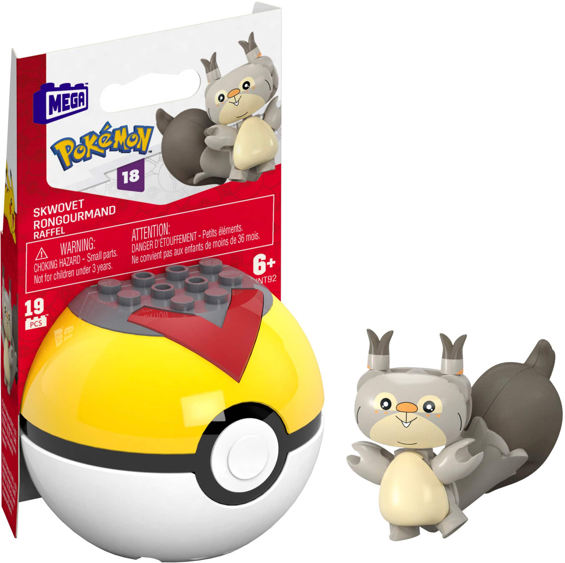 MEGA Construx Pokémon, Poké Ball avec Pokémon – Party Expert