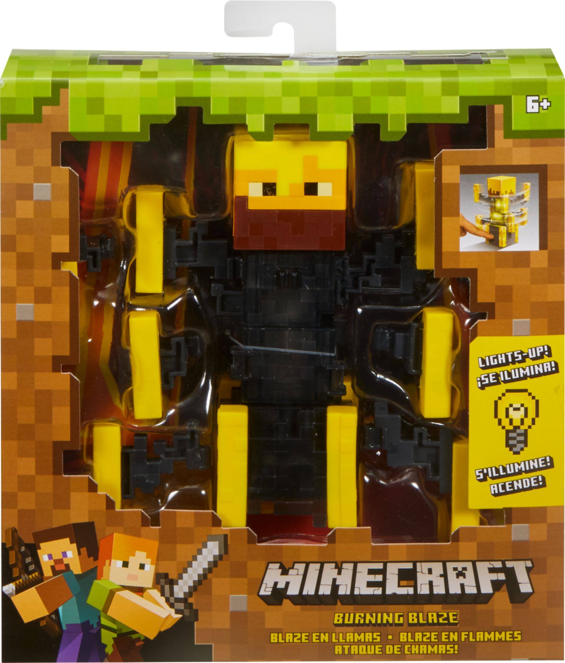 Minecraft Burning Blaze Light-Up Figure