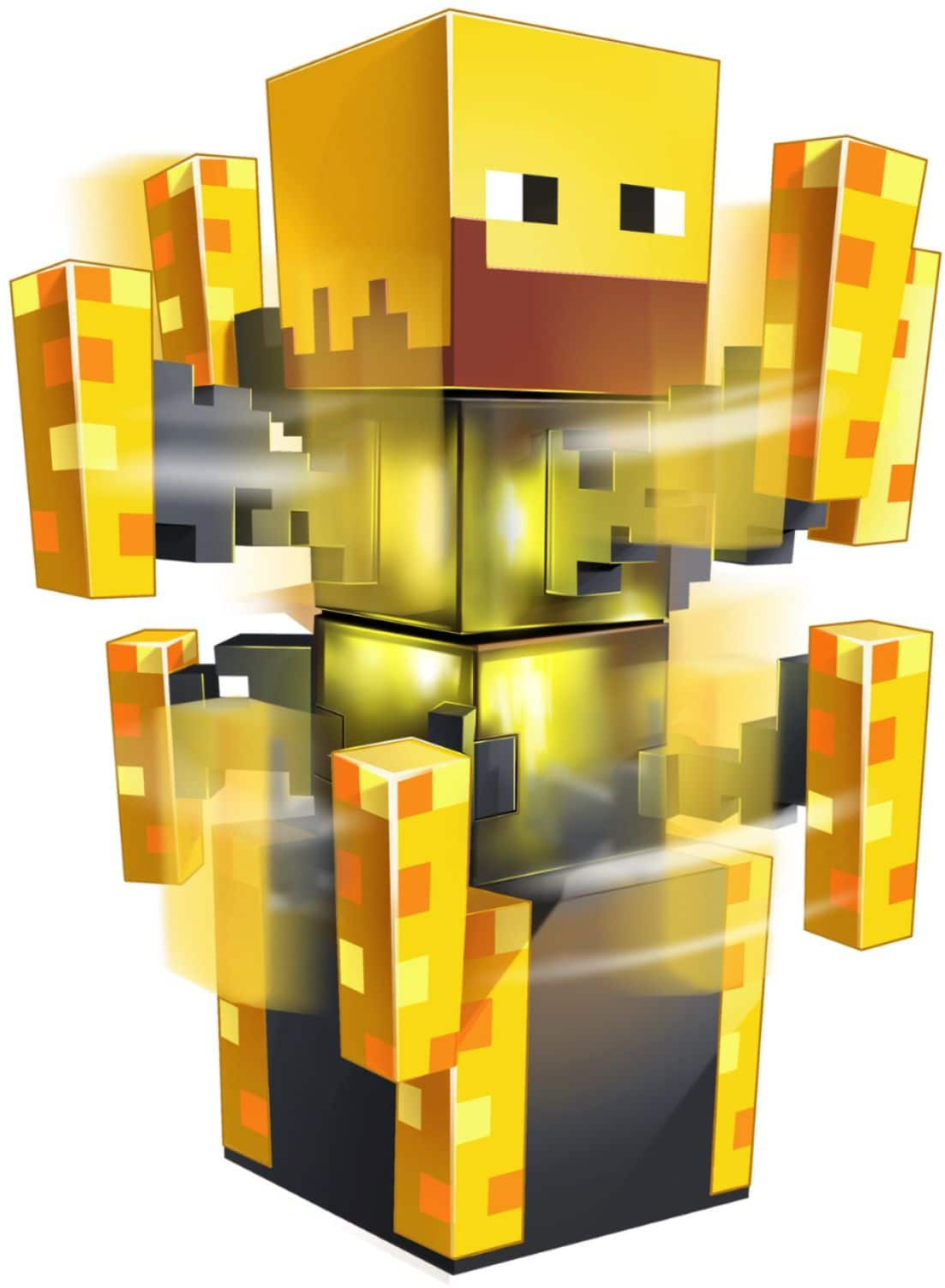 Minecraft Burning Blaze Light-Up Figure