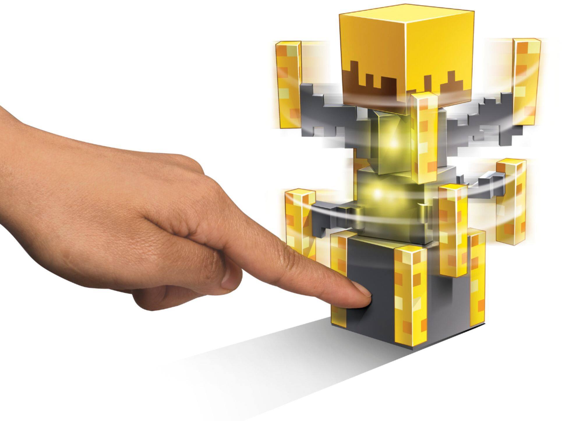 Minecraft Burning Blaze Light-Up Figure